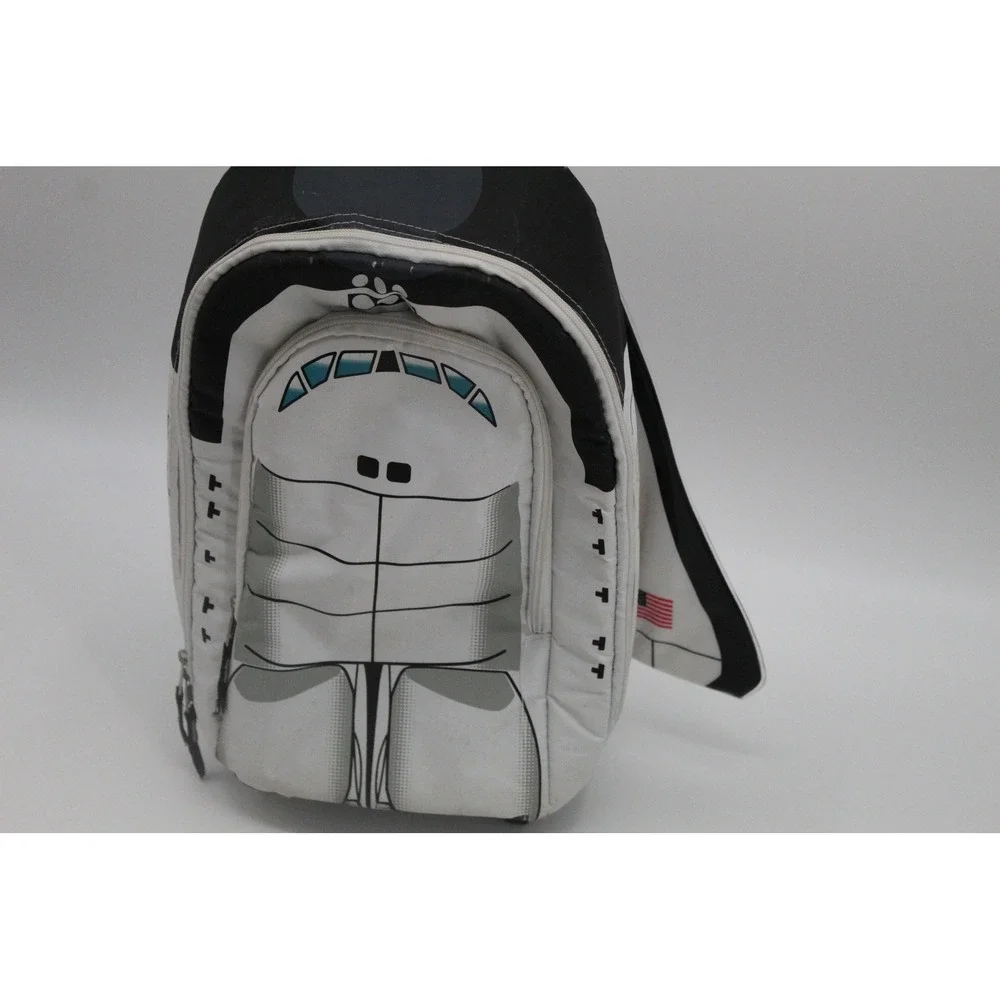 Buzz Aldrin Authentic NASA Space Shuttle Kids Rolling Suitcase White Black F277